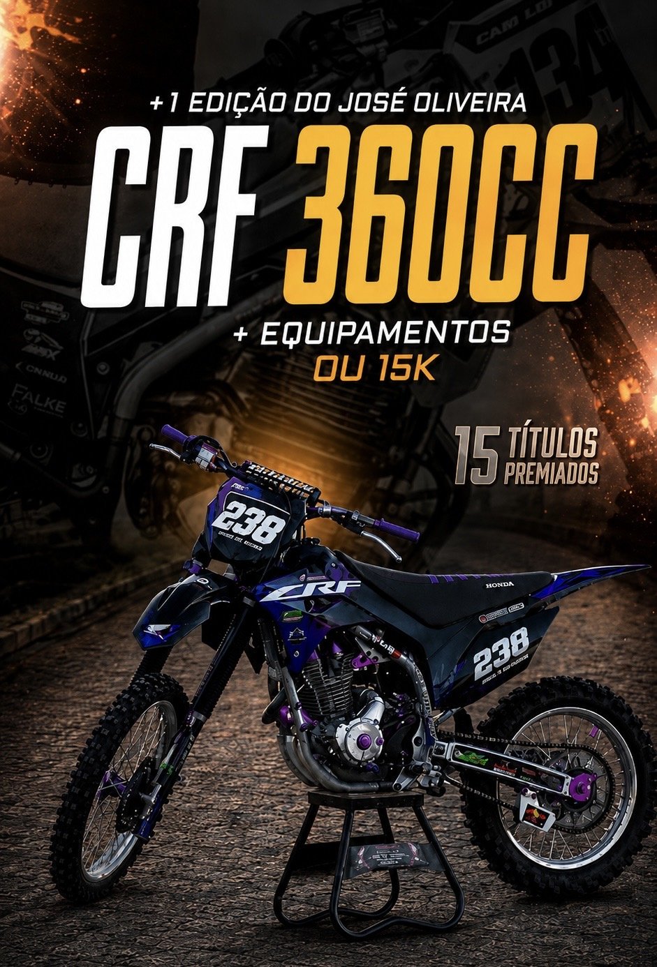 AÇÃO CRF360cc PRO 🖤💜