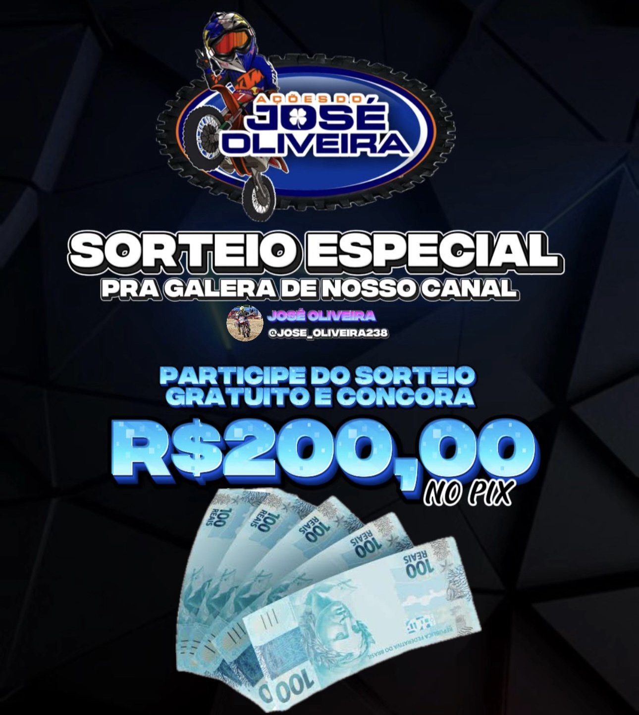 Valendo R$200,00 Reais no pix 